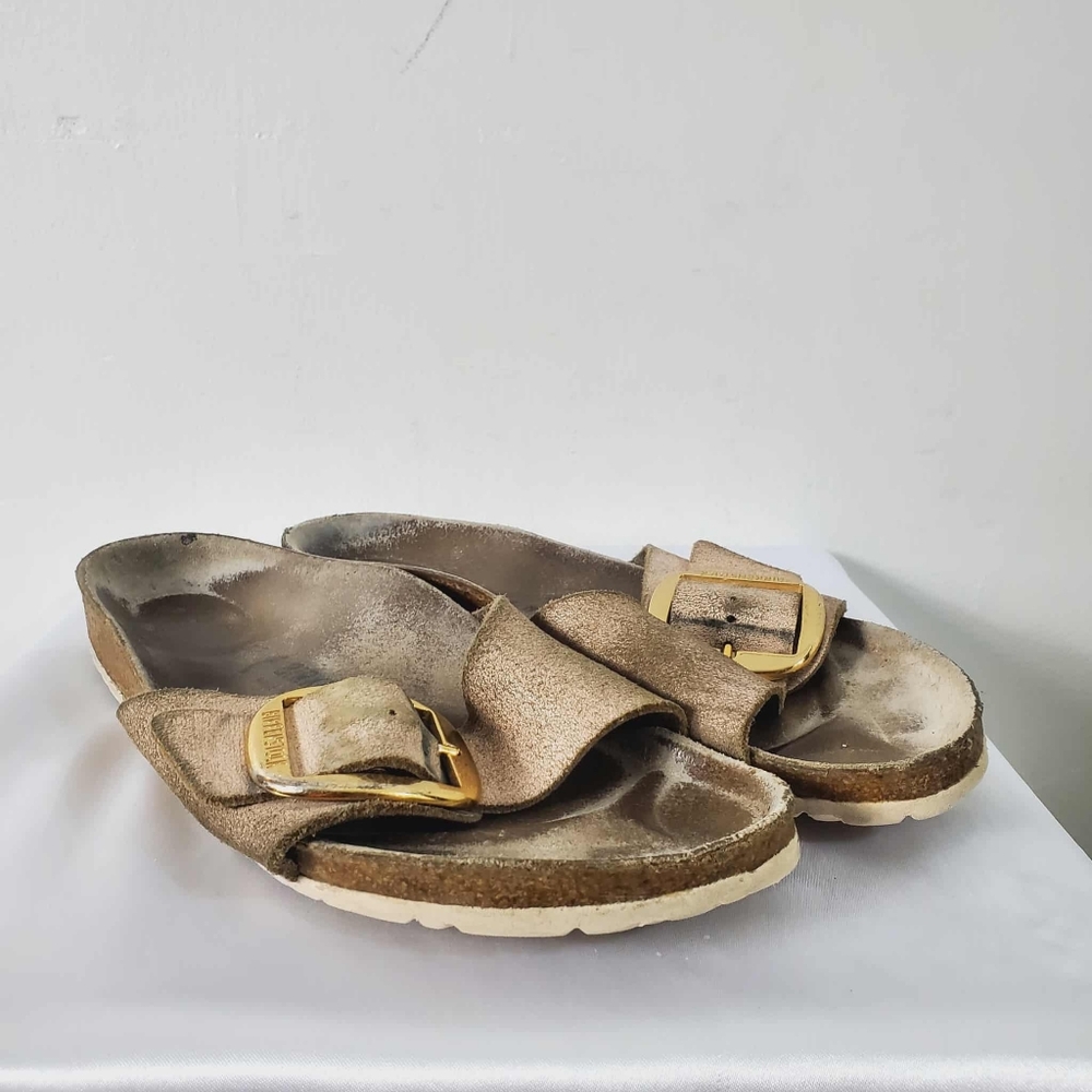 🌺🌺Birkenstock Madrid Big Buckle Sandals Unisex Size 42EUR